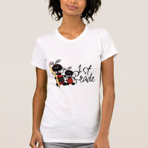 1st klassTshirts och gåvor för nyckelpiga Tee