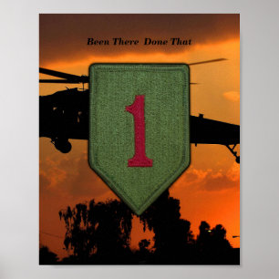 1st Lappar det stora röda 1 vietnamkriget för Poster