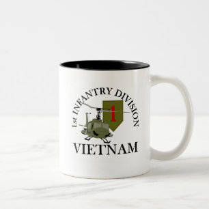 1st legitimation Vietnam Två-Tonad Mugg