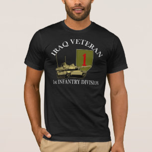 1st legitimationIrak Vet - tank M1 T-shirt