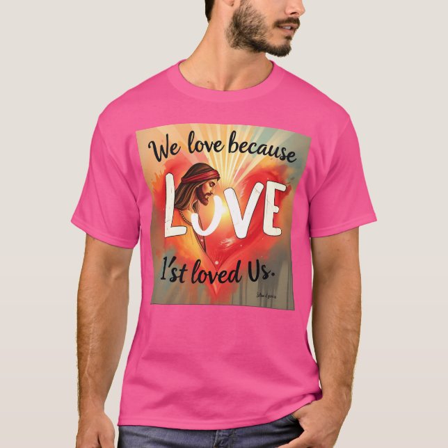 1st Love retro T Shirt (Framsida)