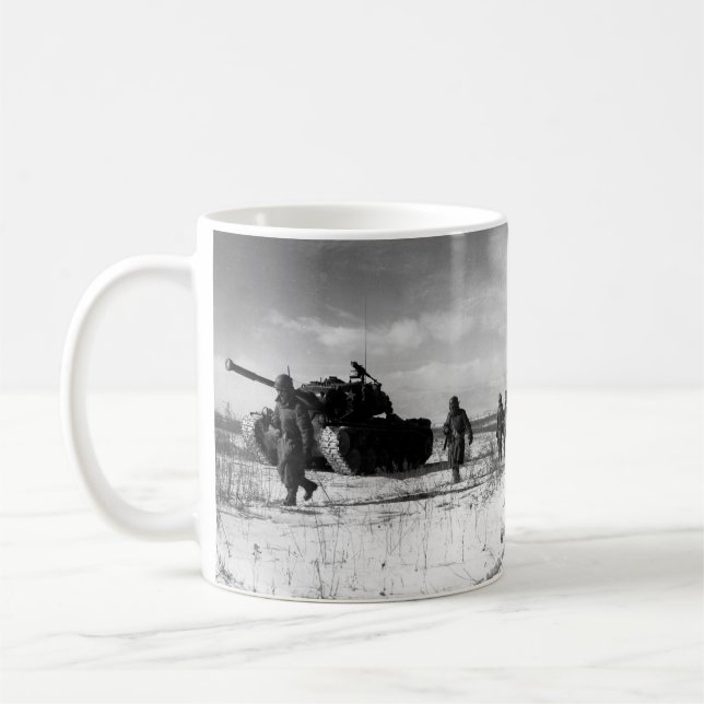 1st Marin- uppdelningsflytta till och med Chosinen Kaffemugg (Vänster)