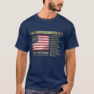 1st Minnesota volontärinfanteri (BH) Tee