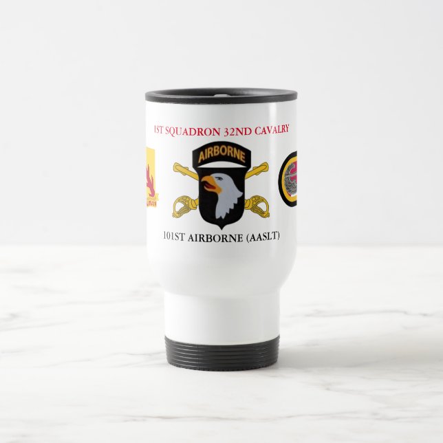 1ST MUGG för 32ND KAVALLERI för SKVADRON 101ST (Center)