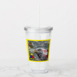 1st Pansardivisionen Irak Combat Veteran Take Away Mugg