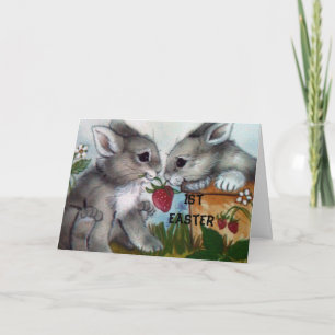 "1st PÅSK" BUNNy ÖNSKEMÅL! Helgkort
