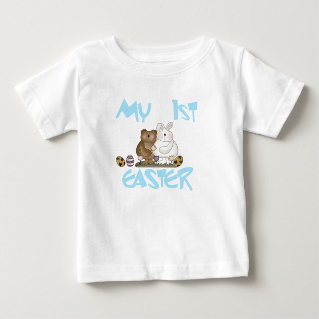 1st påskTshirt för kanin och för björn Tröja (Framsida)