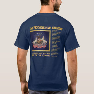 1st Pennsylvania kavalleri (BH) T-shirt