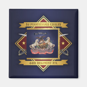 1st Pennsylvania kavalleri Magnet