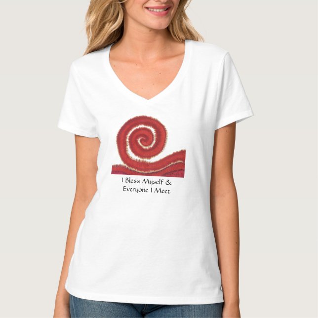 1st-Root Chakra#1: Pengar-i välsignar jag själv… Tröja (Framsida)