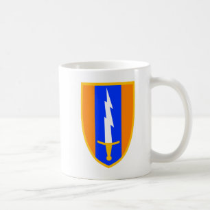 1st Signalera brigaden knuffar lappar Kaffemugg