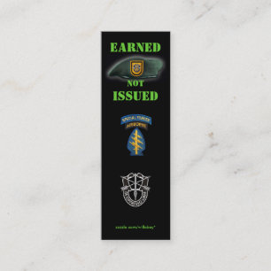 1st speciella bookmarker för basker för mini visitkort