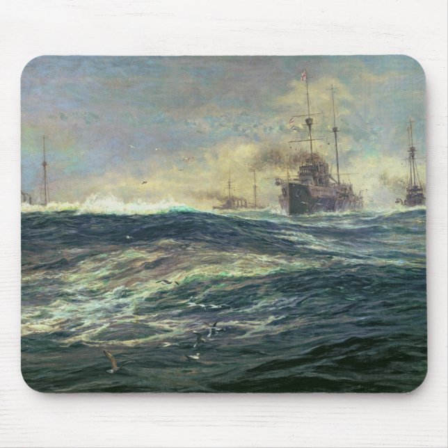 1st Stridskvadron av Dreadnoughts Musmatta (Framsidan)