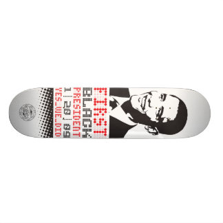 1st svart prezskateboard old school skateboard bräda 21,6 cm