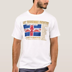 1st Tennessee infanteri (BA2) T-shirt