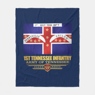 1st Tennessee infanteri Fleecefilt