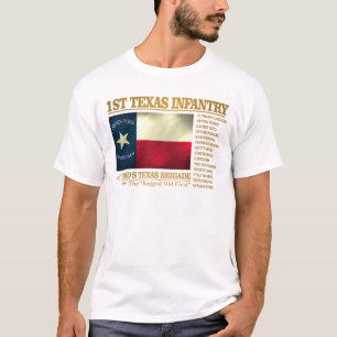 1st Texas infanteri (BA2) Tee Shirt