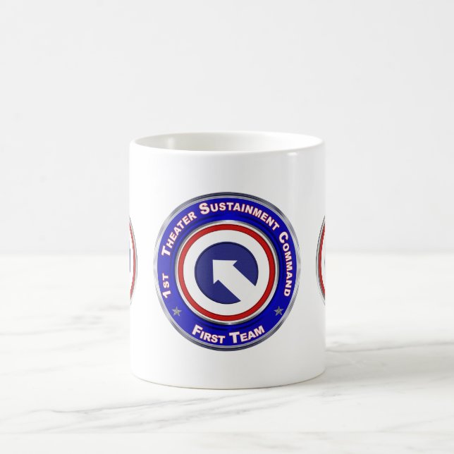 1st Theater Sustainment Command Kaffemugg (Center)