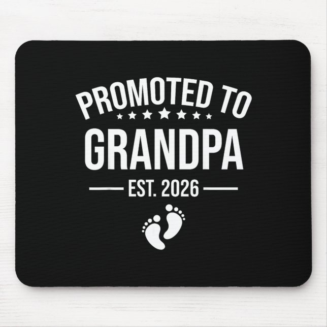 1st Time Grandpa Est 2026 New First Grandpa 2026  Musmatta (Framsidan)