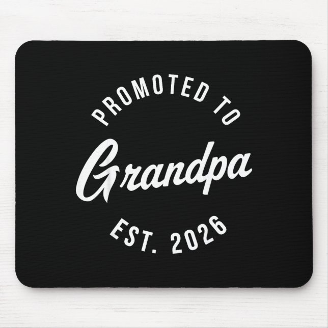 1st Time Grandpa Est 2026 New First Grandpa 2026  Musmatta (Framsidan)
