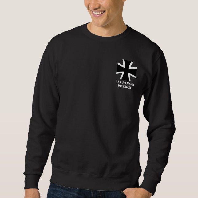 1st Tröja för Panzer uppdelning Sweatshirt (Framsida)