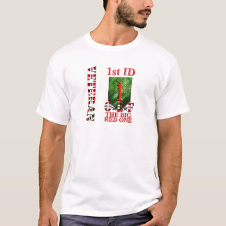 1st Veteran för infanteriuppdelning OEF T Shirt