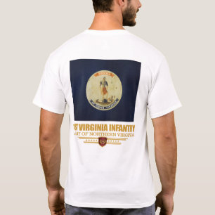 1st Virginia infanteri (f10) T Shirt