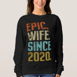 1st Wedding Anniversary For Her Best Epic Wife Sin T Shirt