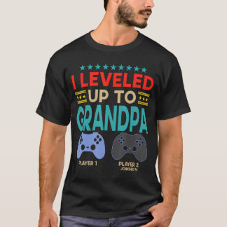 1stime Grandpa New First Matching Family Gaming Pa T Shirt