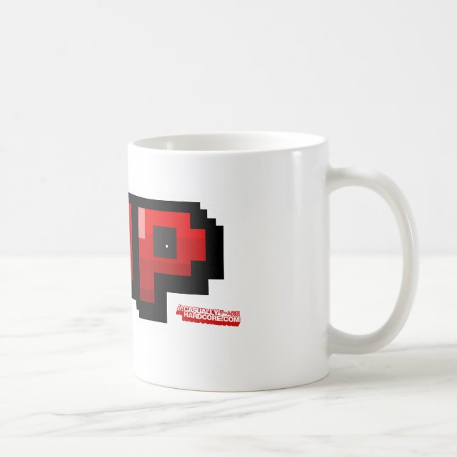 1UP - Geek för liv för Gamervideospel extra Kaffemugg (Höger)