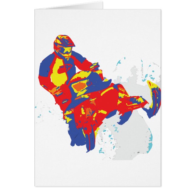 1wARHOL-sLEDS-2 Hälsningskort (Framsidan)