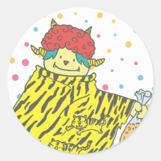 2月 モンスターシール 6枚入り RUNT KLISTERMÄRKE