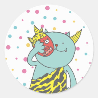 2月 モンスターシール 6枚入り RUNT KLISTERMÄRKE