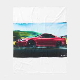 2000 års sportbil Fleece Blanket