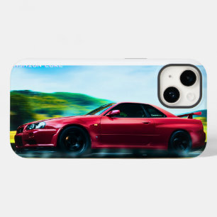 2000 års sportbil på iphone14 fall kamrathölje