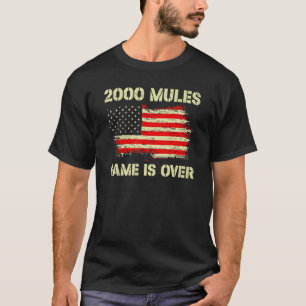 2000 molekyler är över rättvisa val i USA:s Flagga T Shirt