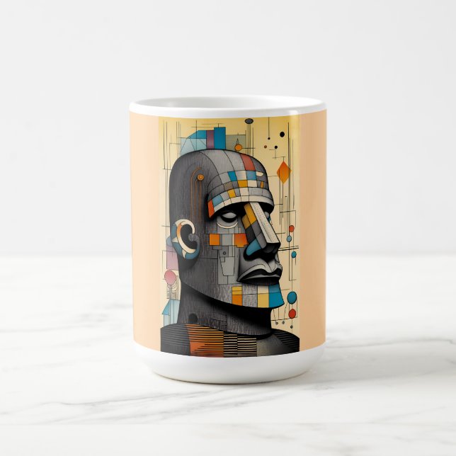 2000-talet - Ken Gage Tiki Art Kaffemugg (Center)