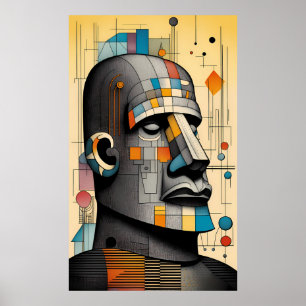 2000-talet - Ken Gage Tiki Art Poster