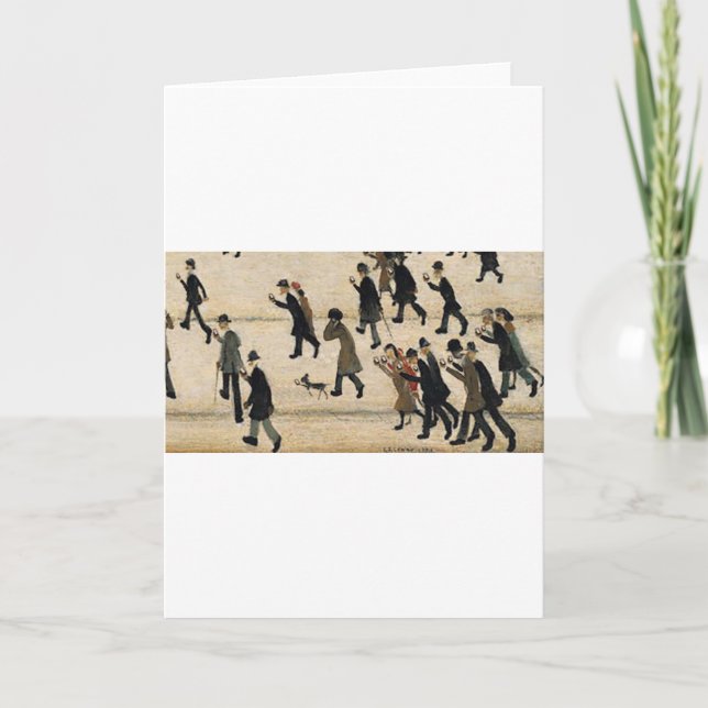 2000-talet LS Lowry Kort (Framsida)