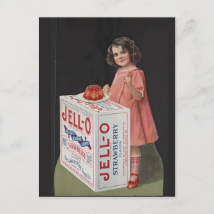 2000-TALET POSTER ART JELLO GIRL VYKORT