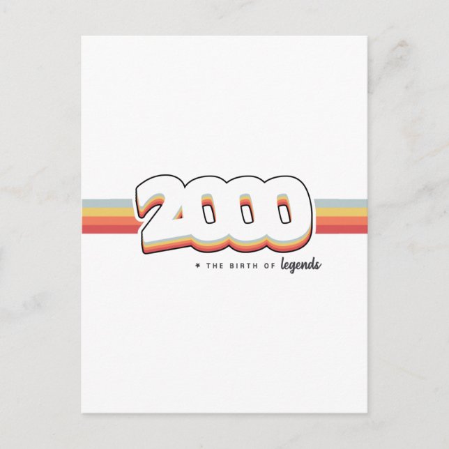 2000 Uttalanden Vykort (Framsida)