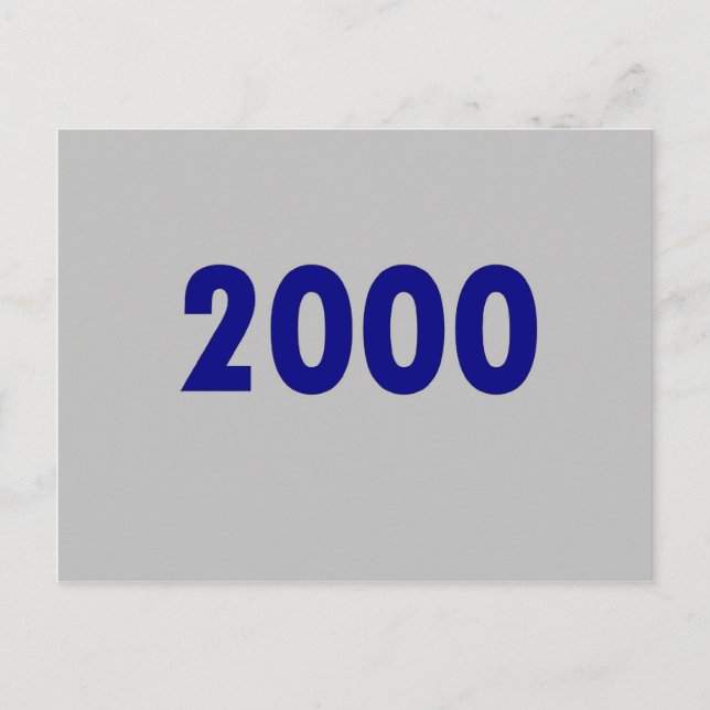 2000 VYKORT (Framsida)