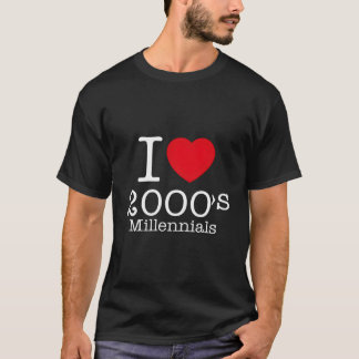 2000'S Millennials Generation Are Here Illustratio T Shirt