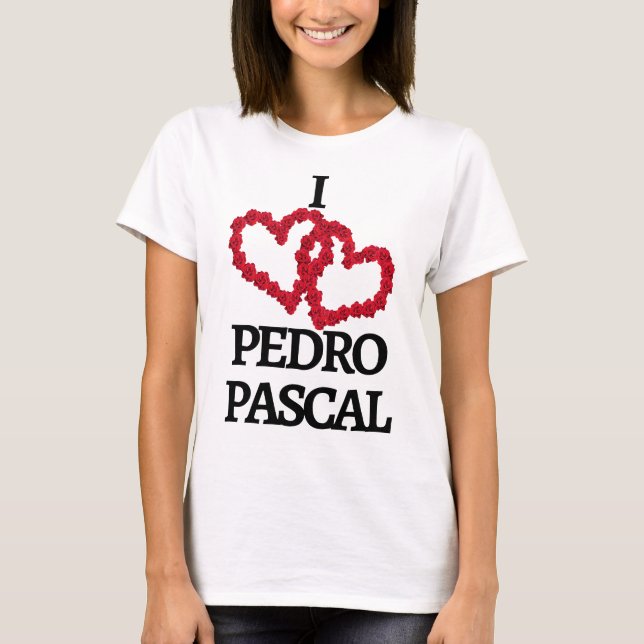 2000s TShirt | Pedro Pascal Tshirt | Y2K Baby Tee (Framsida)