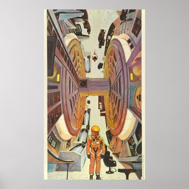 2001 A Space Odyssey Poster (Framsidan)