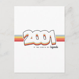 2001 Legendernas födelse Vykort