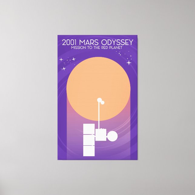 2001 mars odyssé canvastryck (Framsida)
