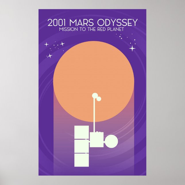 2001 Mars Odyssey Poster (Framsidan)