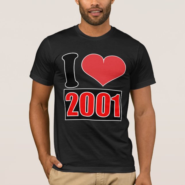 2001 - T-shirt (Framsida)