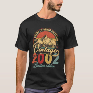 2002 21 års vistelse i Fantastisk T Shirt